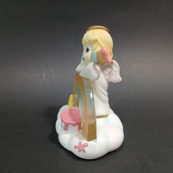 Just Another Day Colored in Rainbows 2004 Precious Moments Angel Figurine - Picture 2 of 7